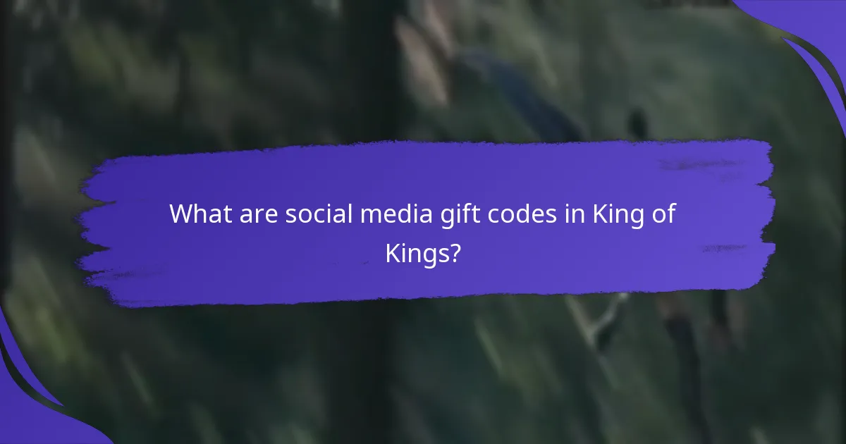 What are the benefits of using social media gift codes?