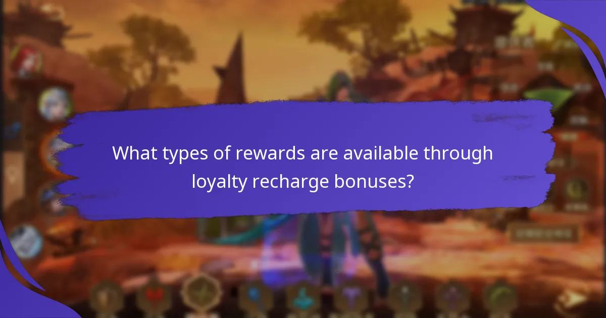 How can players maximize loyalty recharge bonuses?